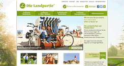 Desktop Screenshot of dielandpartie.de